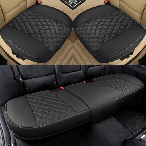 Luxury Pu Leather Car Seat Cover Universal Set Full Fit