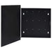 Key Box with Magnetic Board Black 35x35x5.5 Cm Txxiii