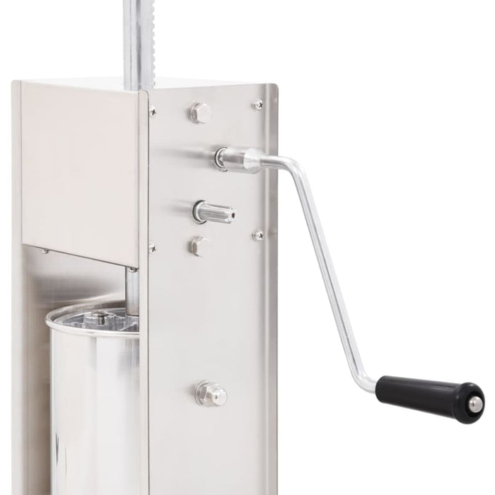 Manual Sausage Stuffer Silver 3 l Stainless Steel Pbklo