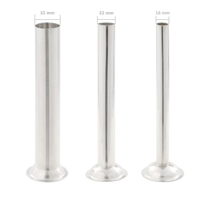 Manual Sausage Stuffer Silver 5 l Stainless Steel Pbklx