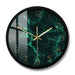 Marble Pattern Green Nordic Wall Clock Living Room