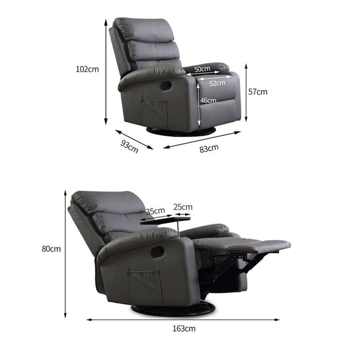 Massage Chair Recliner Chairs Heated Lounge Sofa Armchair