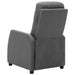 Massage Recliner Light Grey Fabric Xnknxl