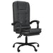 Massage Reclining Office Chair Black Faux Leather Taklli