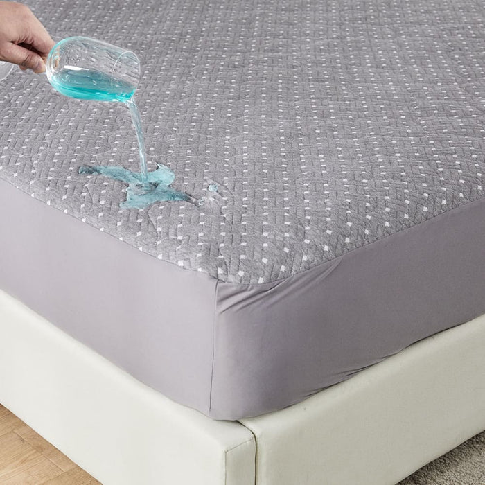 Goslash Picks Mattress Protector Topper Bamboo Charcoal