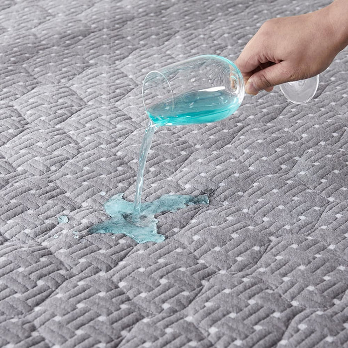 Goslash Picks Mattress Protector Topper Bamboo Charcoal