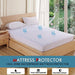 Mattress Protector Topper Polyester Cool Cover Waterproof