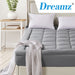 Mattress Topper Bamboo Fibre Luxury Pillowtop Mat Protector