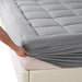 Mattress Topper Bamboo Fibre Luxury Pillowtop Mat Protector