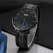 Men’s Steel Mesh Band Luxury Business Quartz Waterproof
