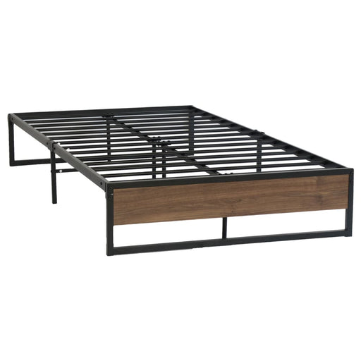 Metal Bed Frame Single Size Mattress Base Platform