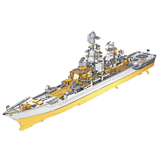 3d Metal Puzzle -russian Battlecruiser Pyotr Diy Jigsaw Toy