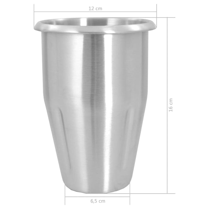 Milkshake Mixer Stainless Steel 1 l Poaaa