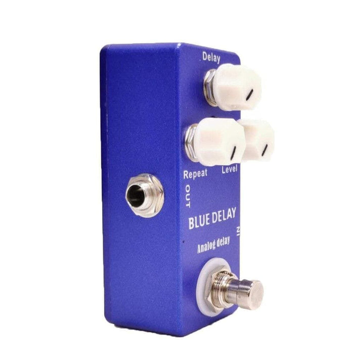 Mini Deep Blue Delay Electric Guitar Effect Pedal True