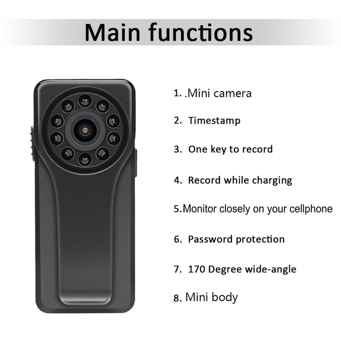 Mini A6 Digital Voice Video Recorder Camera