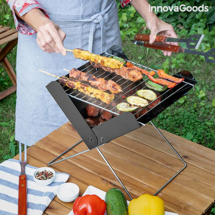 Mini Folding Portable Barbecue for Charcoal Foldecue