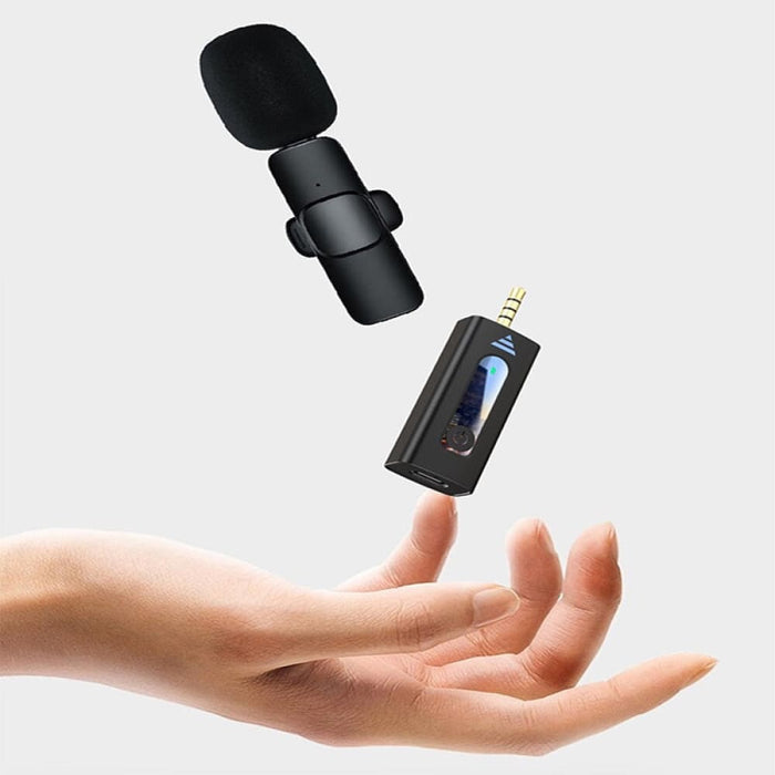 Mini Lavalier Lapel Microphone with 3.5mmaux Connector