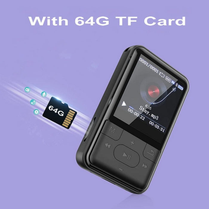 Mini Mp3 Mp4 Music Player Support 32gb 64g Tf Card Classic