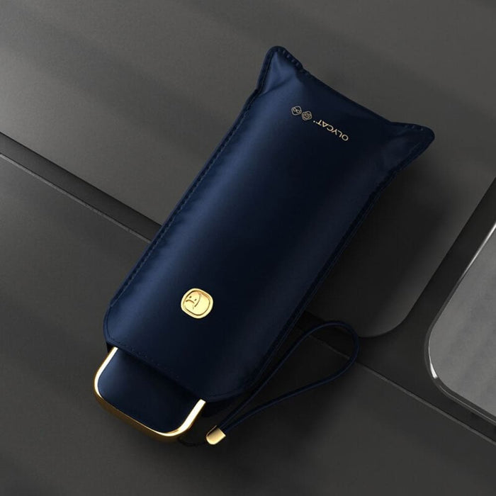 Mini Portable Windproof Five Folding Umbrella