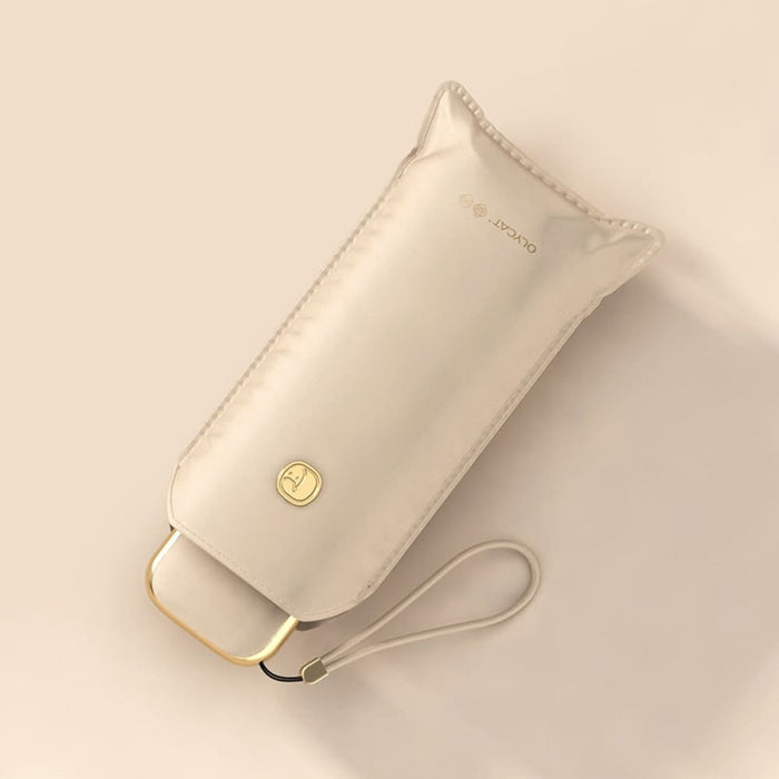 Mini Portable Windproof Five Folding Umbrella