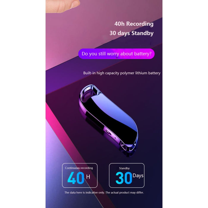 Mini Small Mp3 Digital Voice Sound Activated Recorder Device