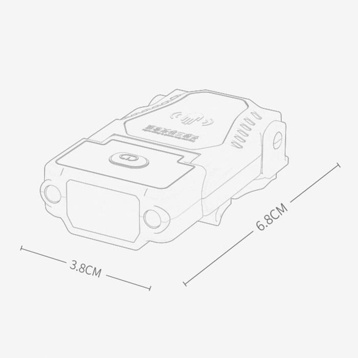 Mini Zk20 Usb Rechargeable Adjustable Angle Led Sensor