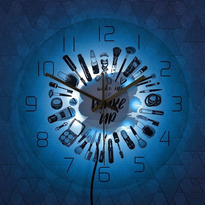 Modern Acrylic Printed Wall Clock