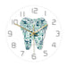 Modern Acrylic Printed Wall Clock