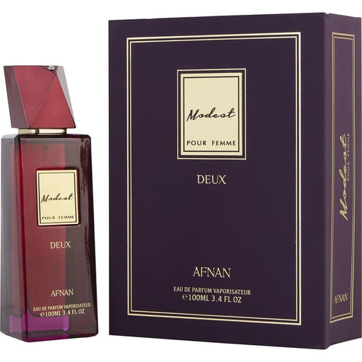 Modest Pour Femme Deux Edp Spray by Afnan for Women - 100 Ml