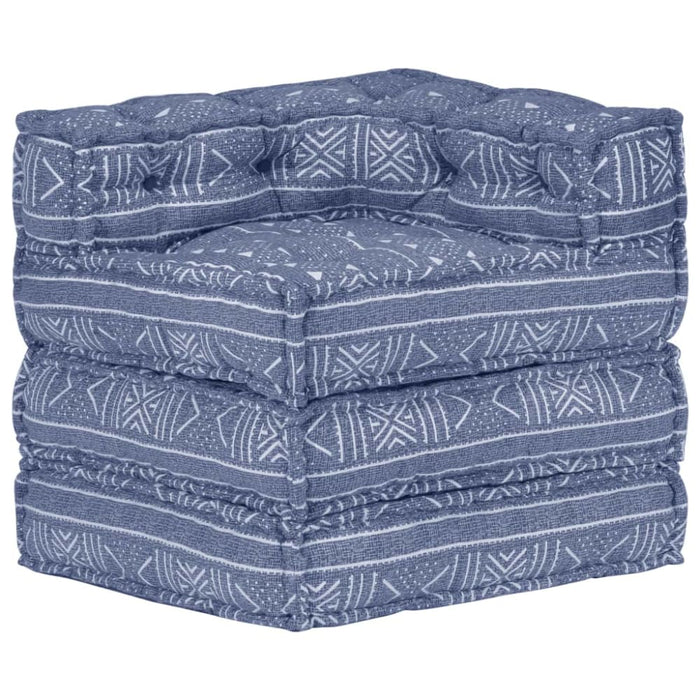 Modular Pouffe Indigo Fabric Xniibo