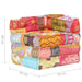 Modular Pouffe Patchwork Fabric Xnilki