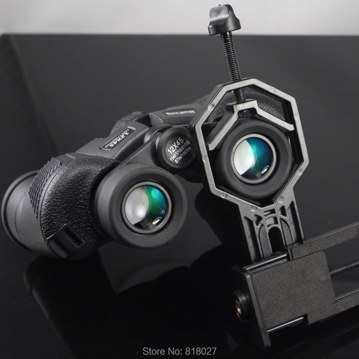 Monocular Phone Holder With Multifunction Clip