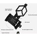 Monocular Phone Holder With Multifunction Clip