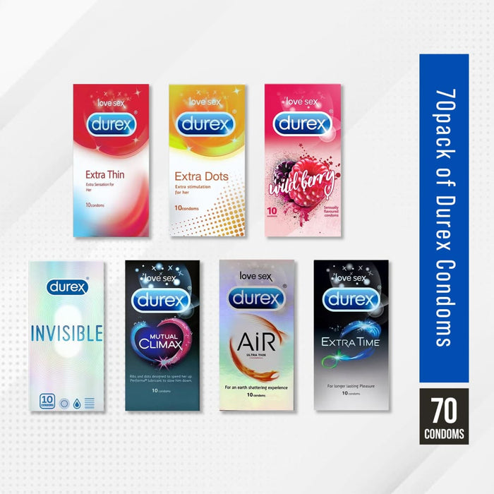 More Play Durex Combo Pack 70pack