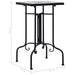 Mosaic Side Table Black and White Ceramic Alioo
