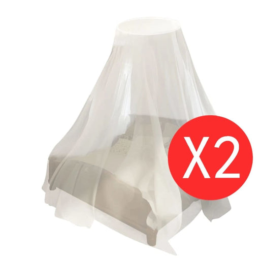 Mosquito Net 2 Pcs Round 56x325x230 Cm Pbxlt