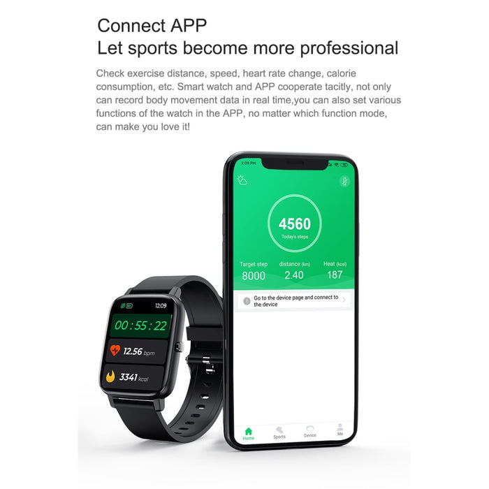 Multi Function Smartwatch Wireless Touch Screen All In One -