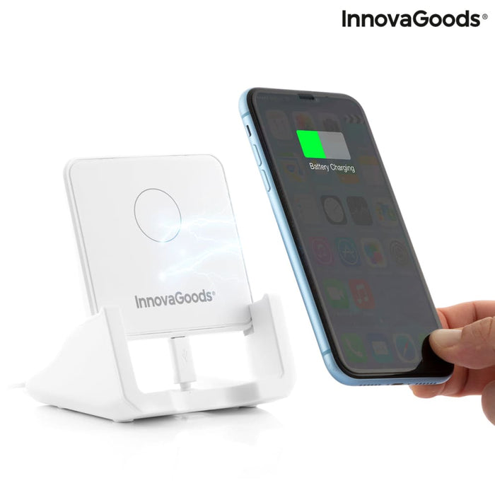 Multi - position Wireless Charger With Support Base Pomchar
