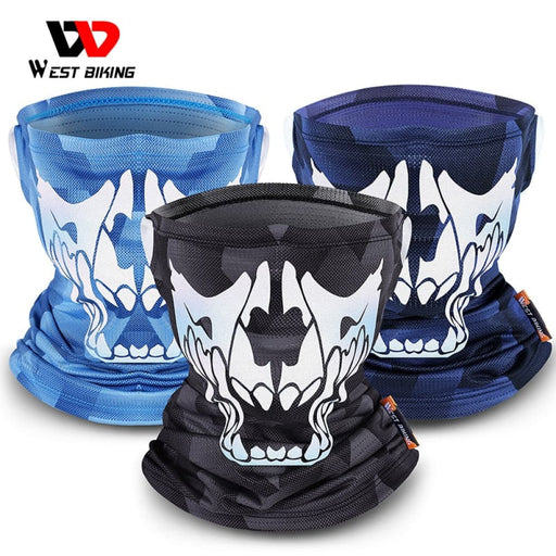 Multifunctional Skull Design Breathable Reflective Face