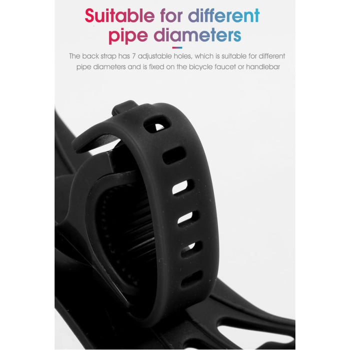 Multifunctional Tough Silicone Bicycle Phone Holder