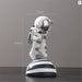 Music Astronaut Figurines Resin Home Decor Miniature