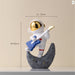 Music Astronaut Figurines Resin Home Decor Miniature