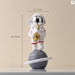 Music Astronaut Figurines Resin Home Decor Miniature