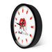 Nail Salon Studio Manicure Types Printed Wall Clock Beauty