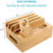 Natural Bamboo Charging Docking Stations and Organizer