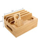 Natural Bamboo Charging Docking Stations and Organizer