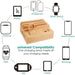 Natural Bamboo Charging Docking Stations and Organizer
