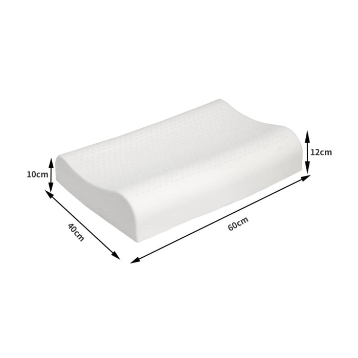 Goslash Picks 2x Natural Latex Pillow Removable Cover