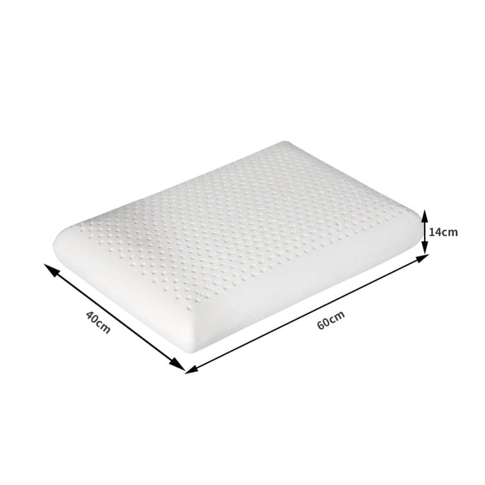 Goslash Picks 2x Natural Latex Pillow Removable Cover