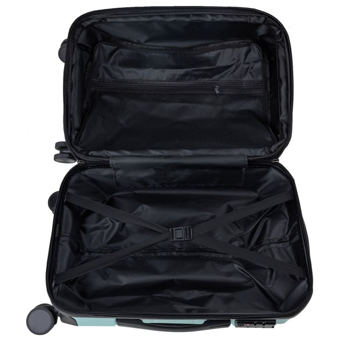 Noctis Suitcase 20in Hard Shell Abs + pc - Stygian Black